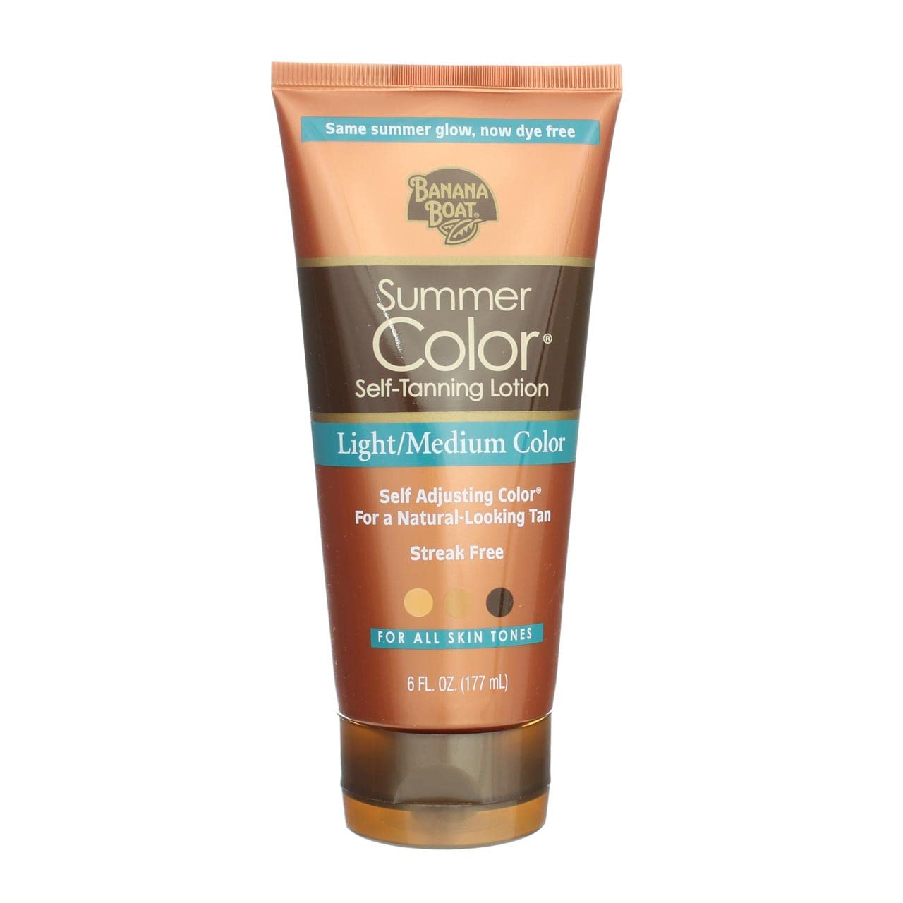 Banana Boat front tube showing product name and 6 oz size for quick identification