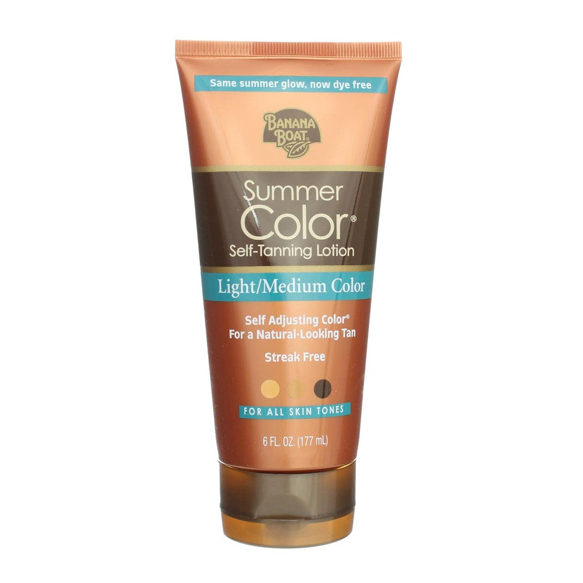 Banana Boat front tube showing product name and 6 oz size for quick identification
