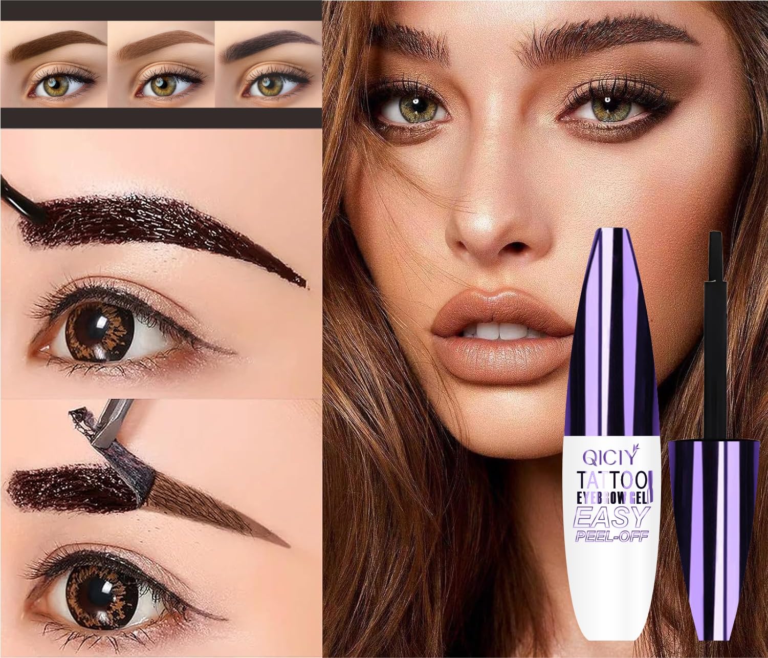 BANGFENG gel texture close-up illustrating smooth, even coverage for natural tint