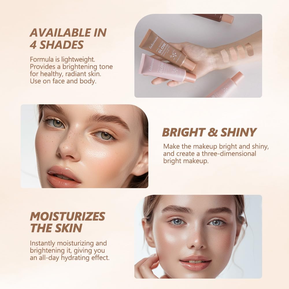 BANGFENG glotion in morning routine scene demonstrating dewy everyday finish