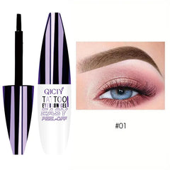 BANGFENG lifestyle portrait of woman with tinted brows showcasing lasting confidence