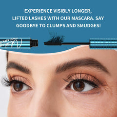 BANGFENG mascara applied on lashes giving lifted volume