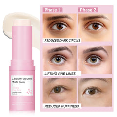 BANGFENG under-eye application demonstrating smoothing benefit