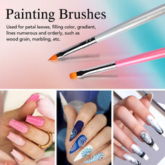 Banidy dual-head ends visible to show brush and dotting tool versatility