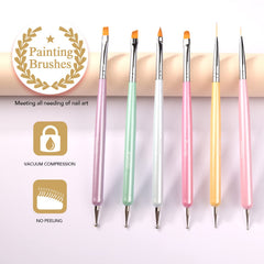 Banidy acrylic-filled handles with bright colors for comfortable grip