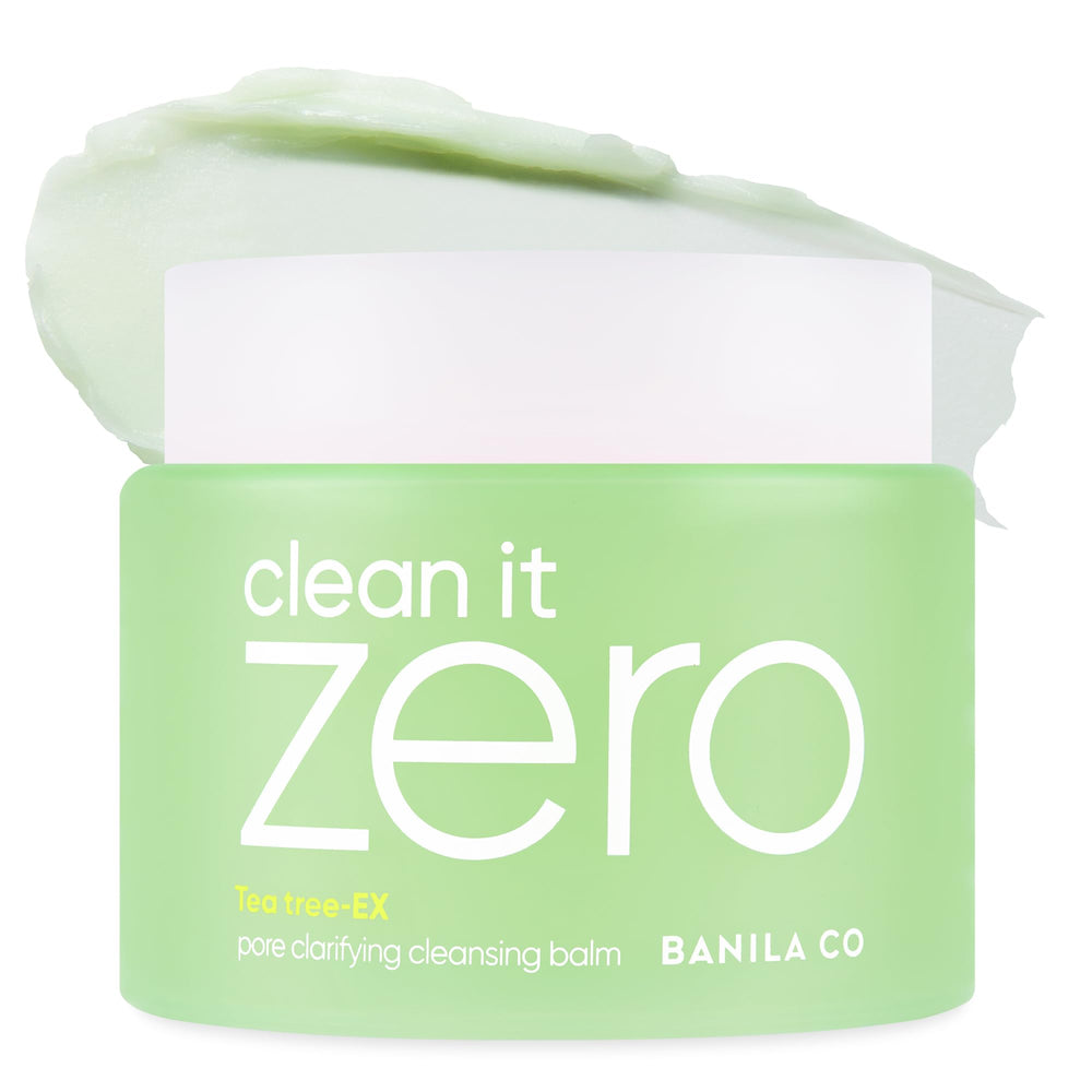 BANILA CO jar front view showing product and benefit of deep makeup removal