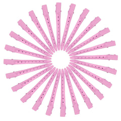 Bantoye open clip displaying single-prong jaw for precise hair sectioning