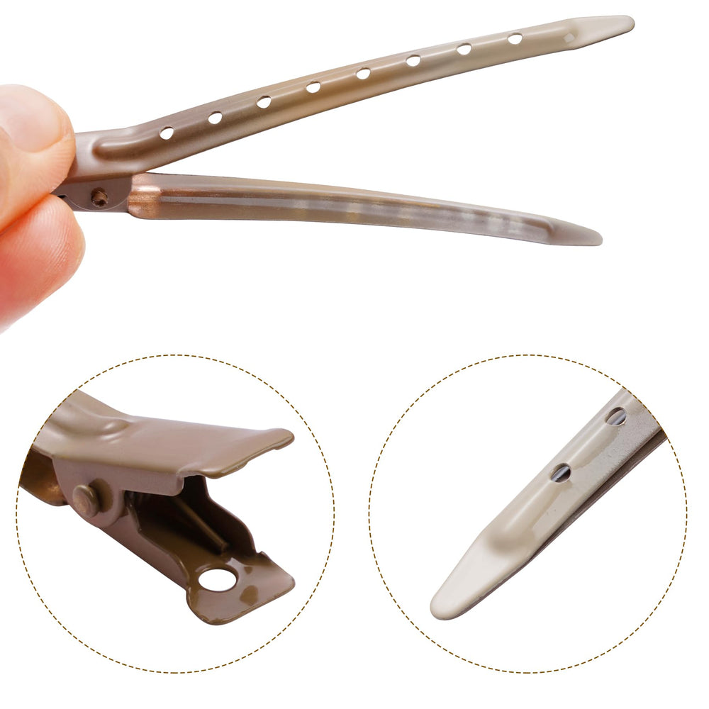 Bantoye side profile of clip illustrating slim design and no snagging
