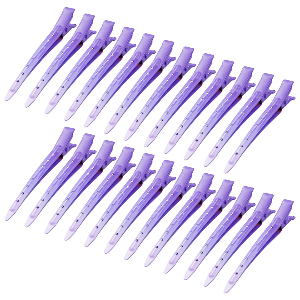 Bantoye front view of 24-pack GS purple clips showing organized pack and benefit of quantity