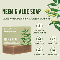 Banyan Botanicals ingredient label highlighting USDA organic components