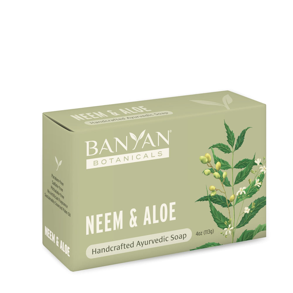 Banyan Botanicals creamy lather on skin demonstrating gentle cleanse