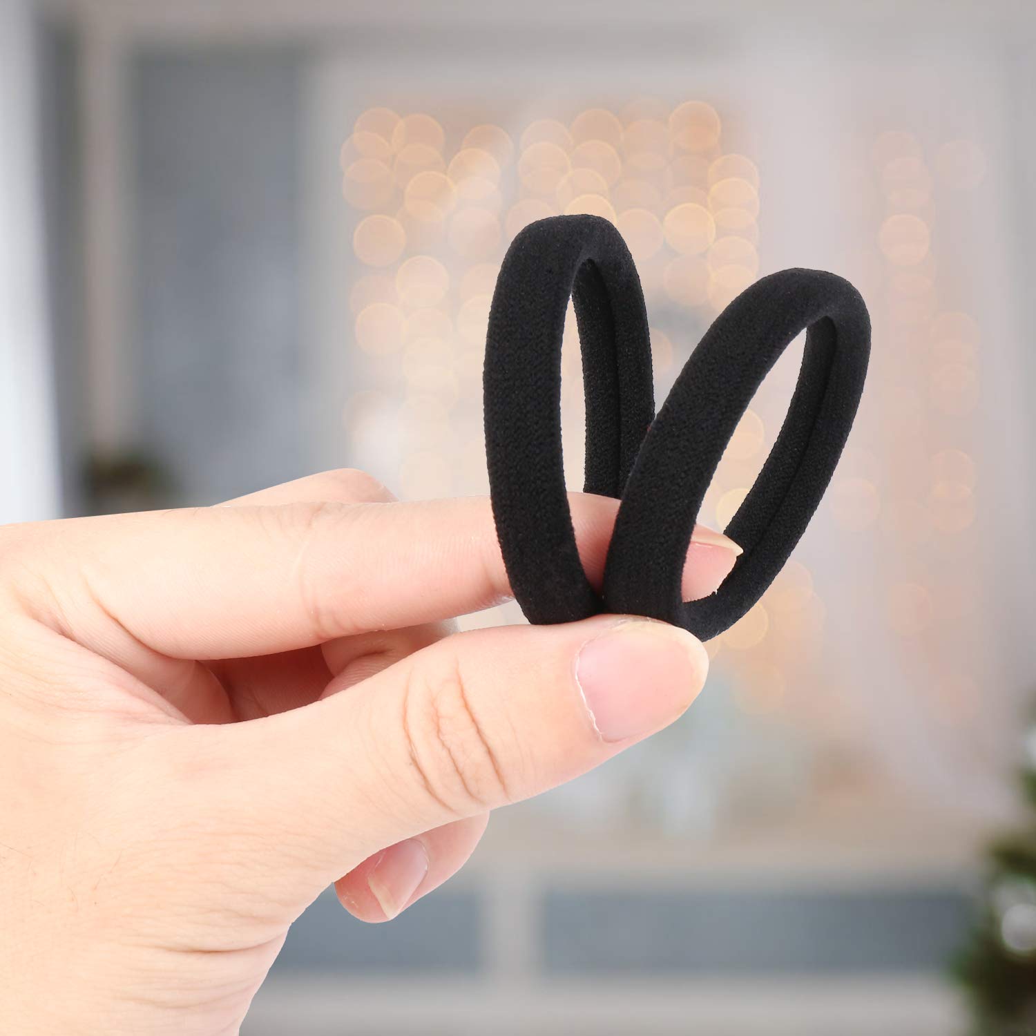BAOLI band stretched to show strong elasticity holding hair securely