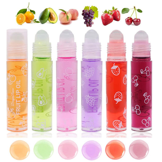 Baorder front packaging showing six roll-on tubes and bright fruit labels for easy selection and giftability