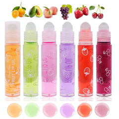 Baorder front packaging showing six roll-on tubes and bright fruit labels for easy selection and giftability