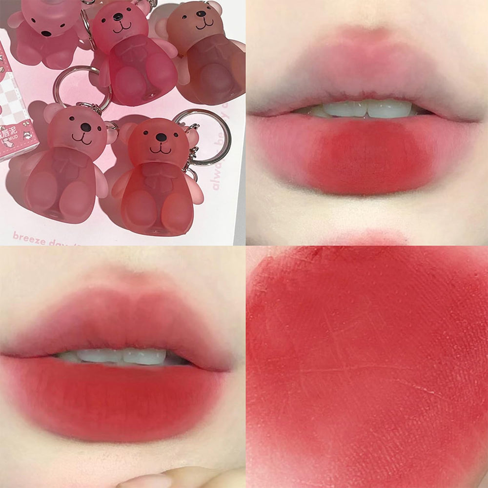 Baorder texture swatch on skin showing velvety matte finish benefits