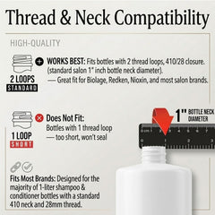 Bar5F dip tube detail with trim marks for correct bottle reach
