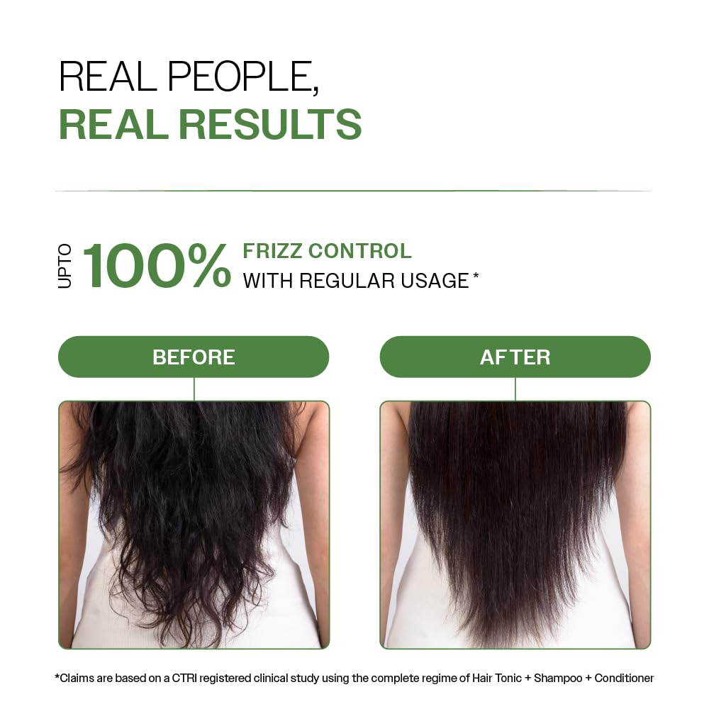 Bare Anatomy conditioner applied to wet hair emphasizing detangling benefit