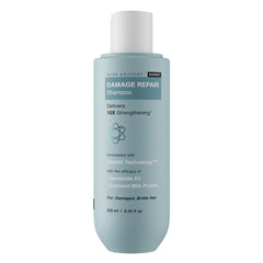 Bare Anatomy bottle front view showing Damage Repair Shampoo, clear product identity and benefit