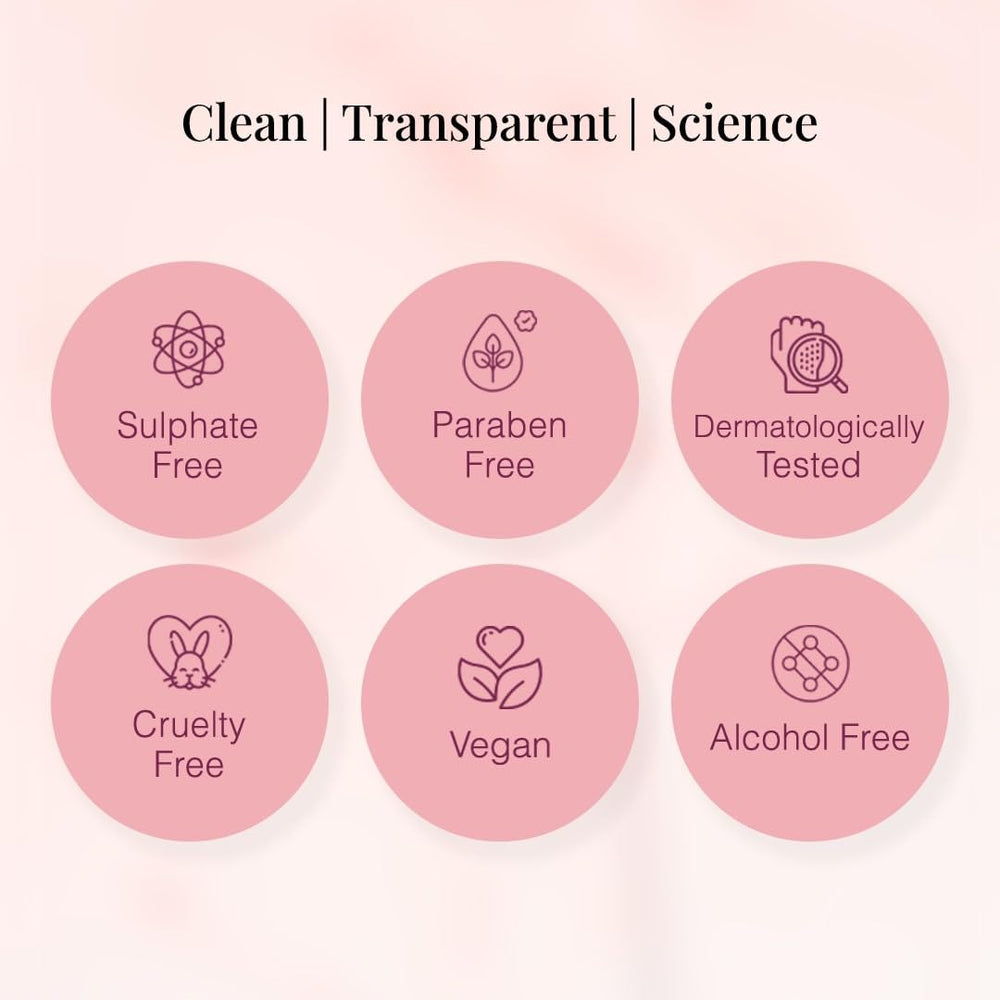 Bare Anatomy 250 ml bottle in hand illustrating compact travel-friendly benefit