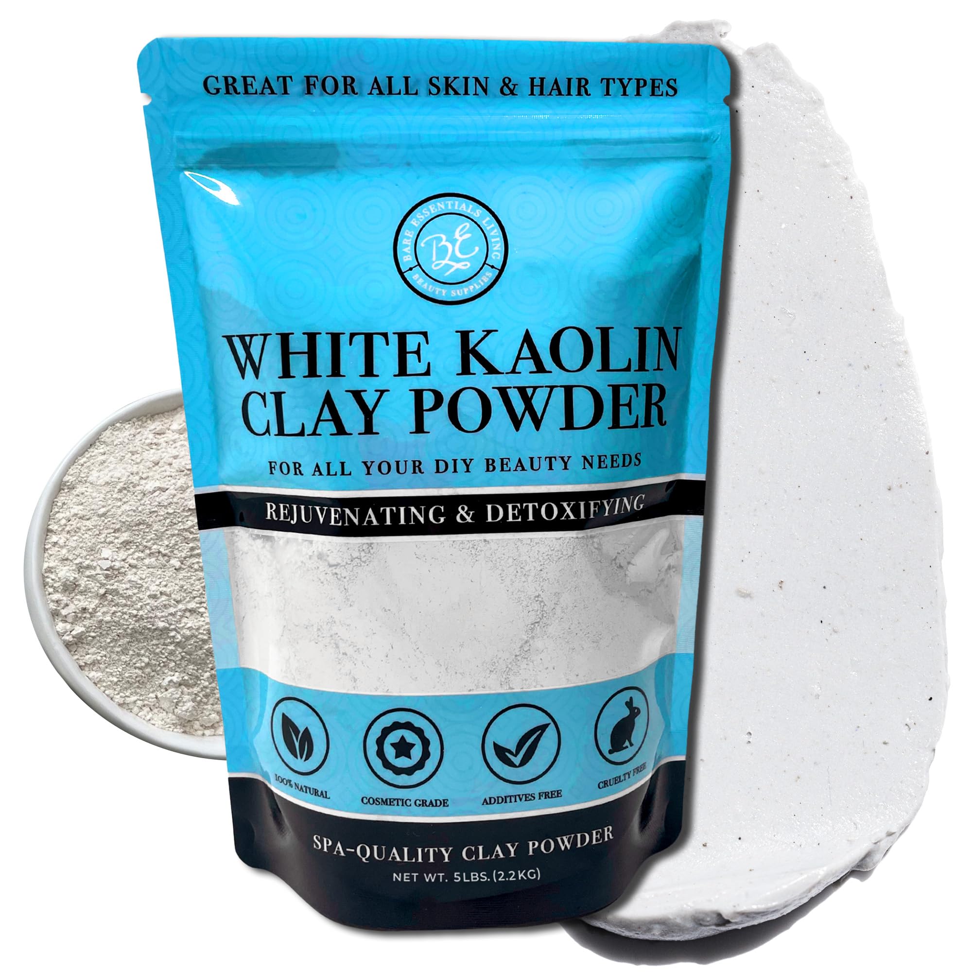 Bare Essentials Living front packaging clean 5 lb bag shows product trust