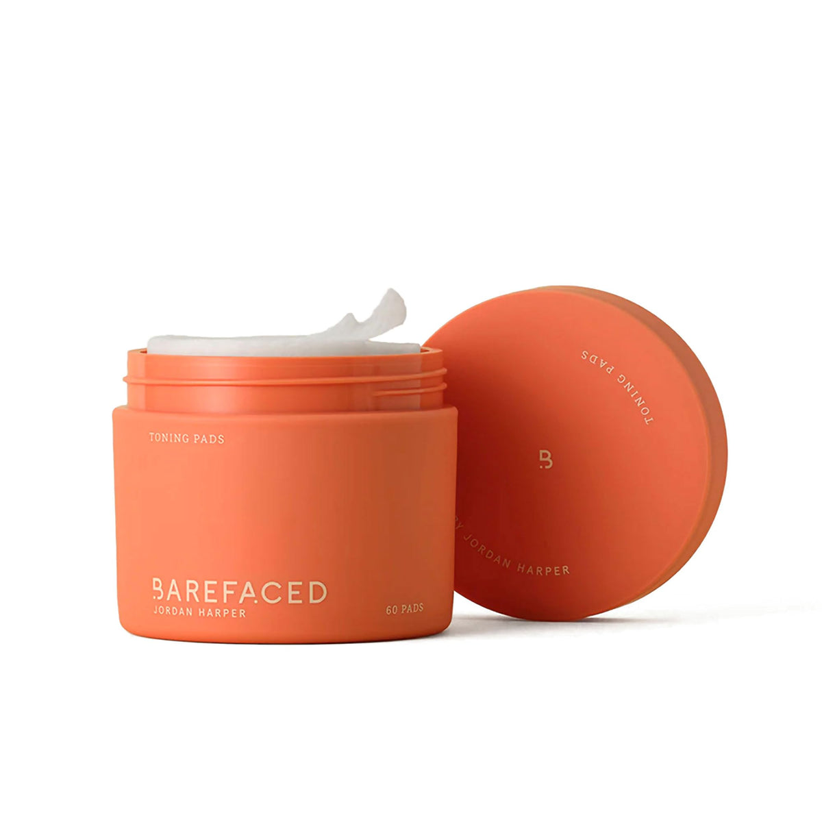 Barefaced front packaging showing product benefits and convenience
