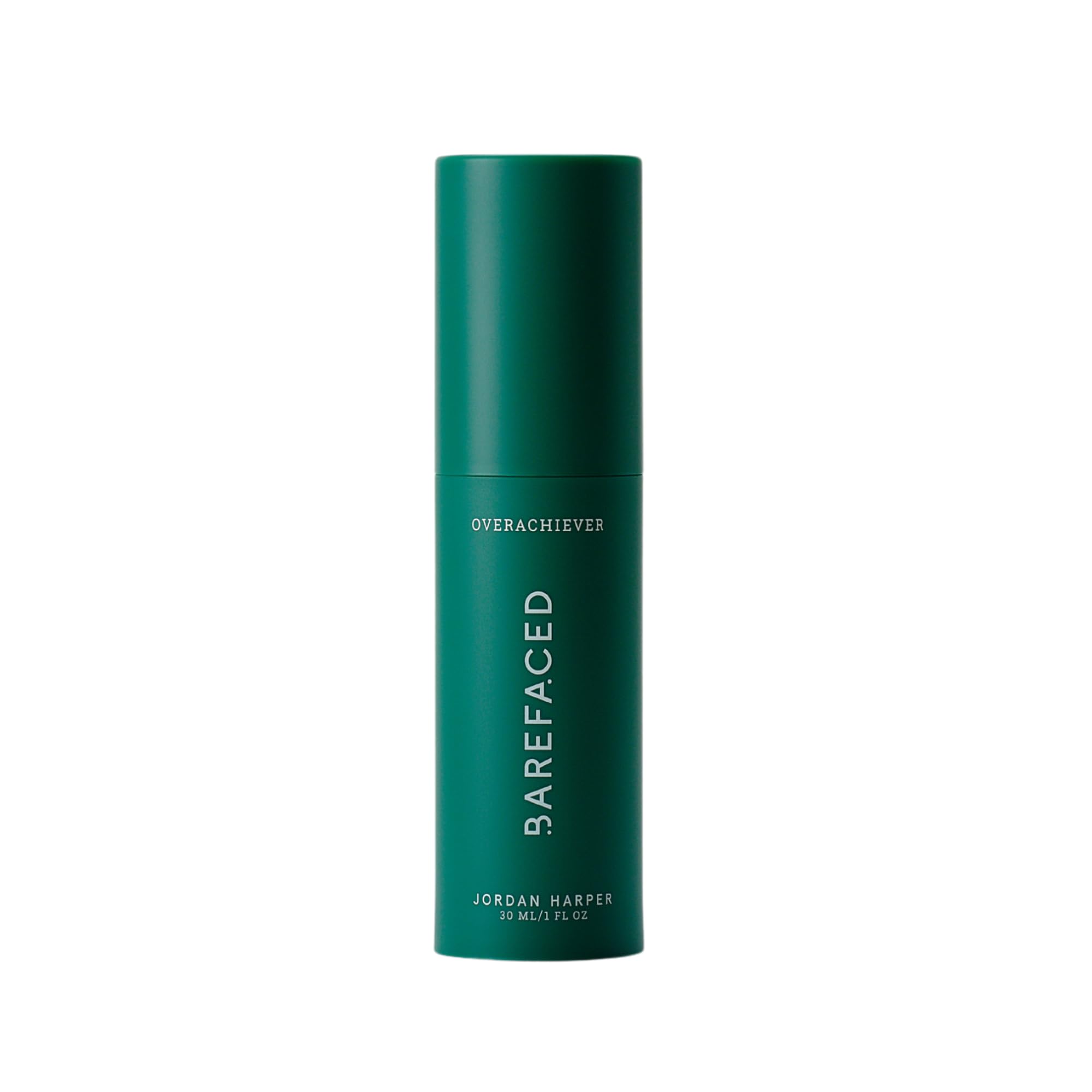 Barefaced front packaging showing the serum bottle and minimalist branding for trust