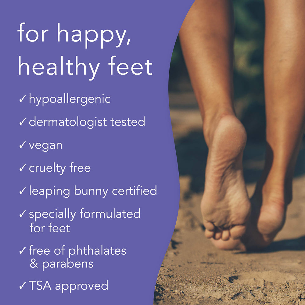 Barefoot Scientist wipe in use cleaning sole to instantly remove sweat and dirt