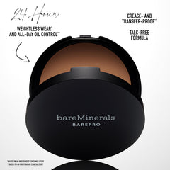 bareMinerals included sponge shown for on-the-go application and precise coverage