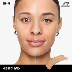 bareMinerals Barepro open with sponge, quick touch-up convenience benefit