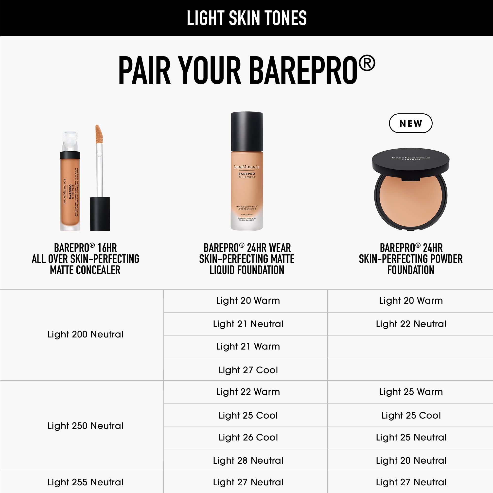 bareMinerals compact held in hand to show pocket-size portability benefit