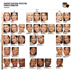 bareMinerals compact inside a handbag for portability and quick shine control