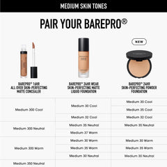 bareMinerals ingredients label close-up showing plant-based squalane and clean formulation