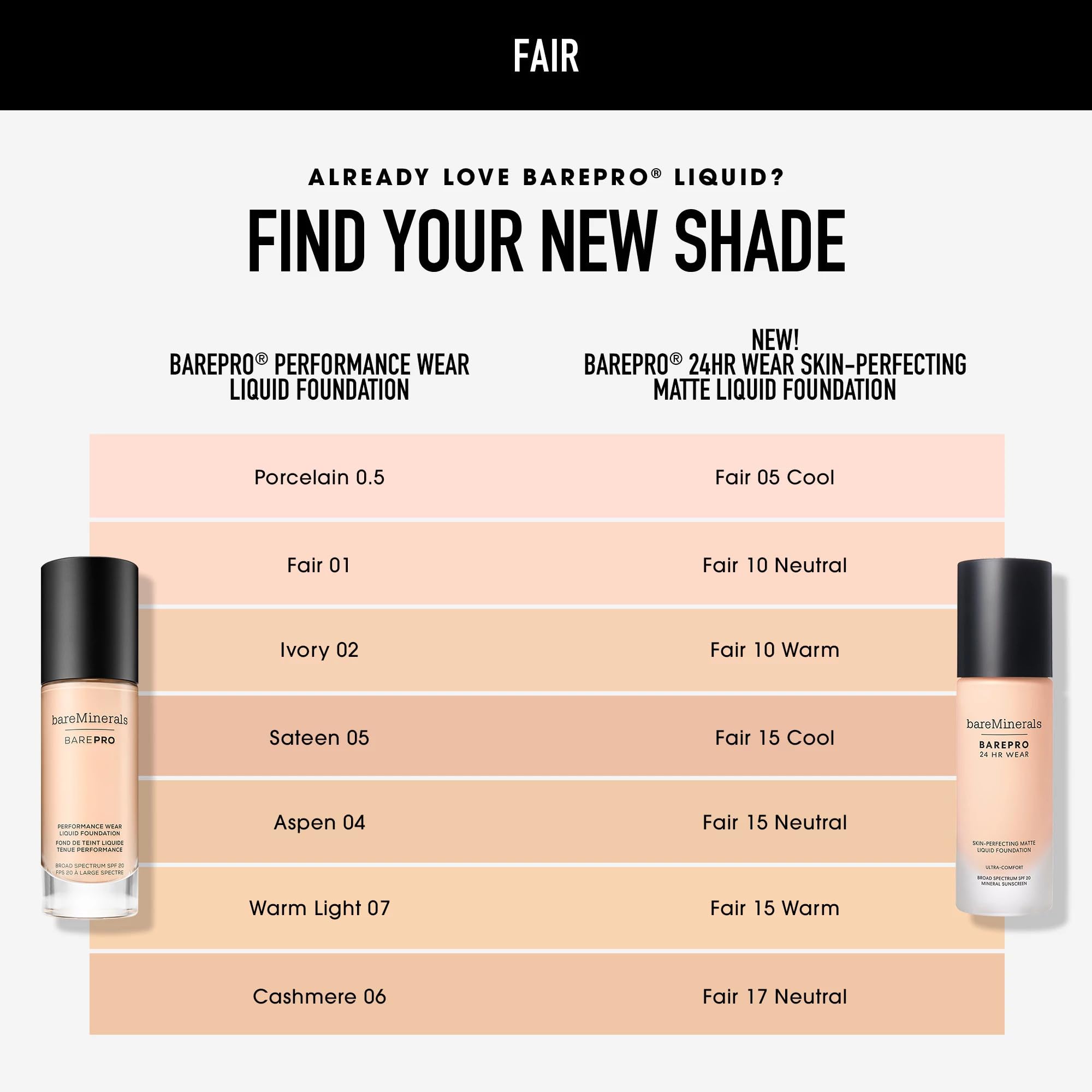 bareMinerals foundation in a makeup bag for on-the-go longwear confidence