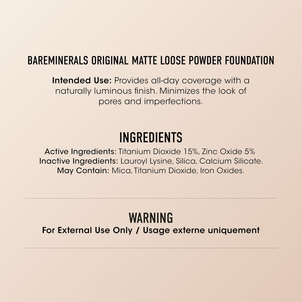 bareMinerals jar with brush in a vanity lifestyle setting showing everyday usability benefit