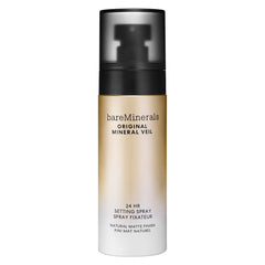 bareMinerals bottle front packaging showing label and matte finish benefit