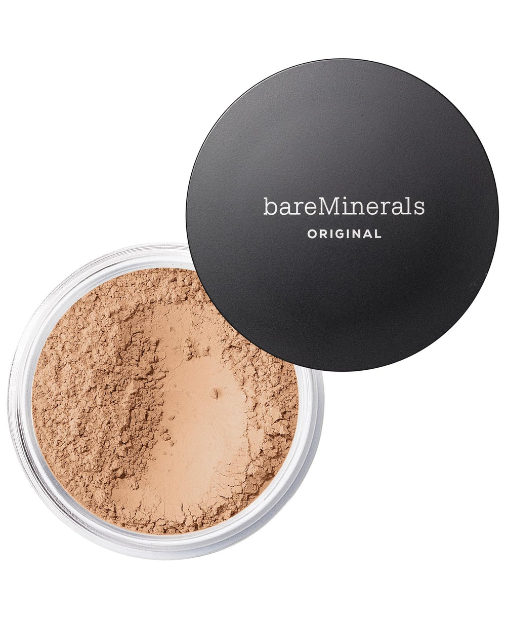 bareMinerals jar front view shows product and shade for easy selection