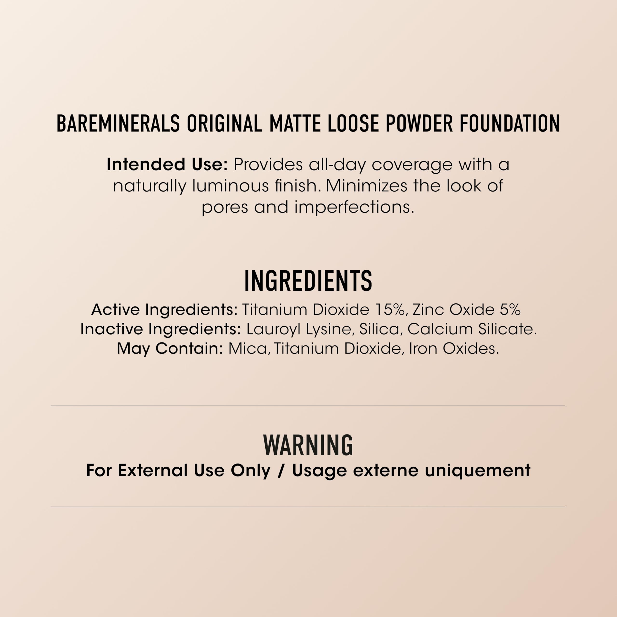 bareMinerals placed on bathroom counter in morning routine showing easy daily use