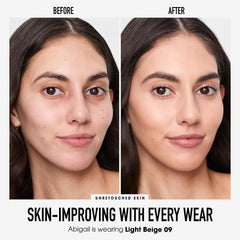 bareMinerals open sifter revealing loose powder and controlled dispensing for less mess