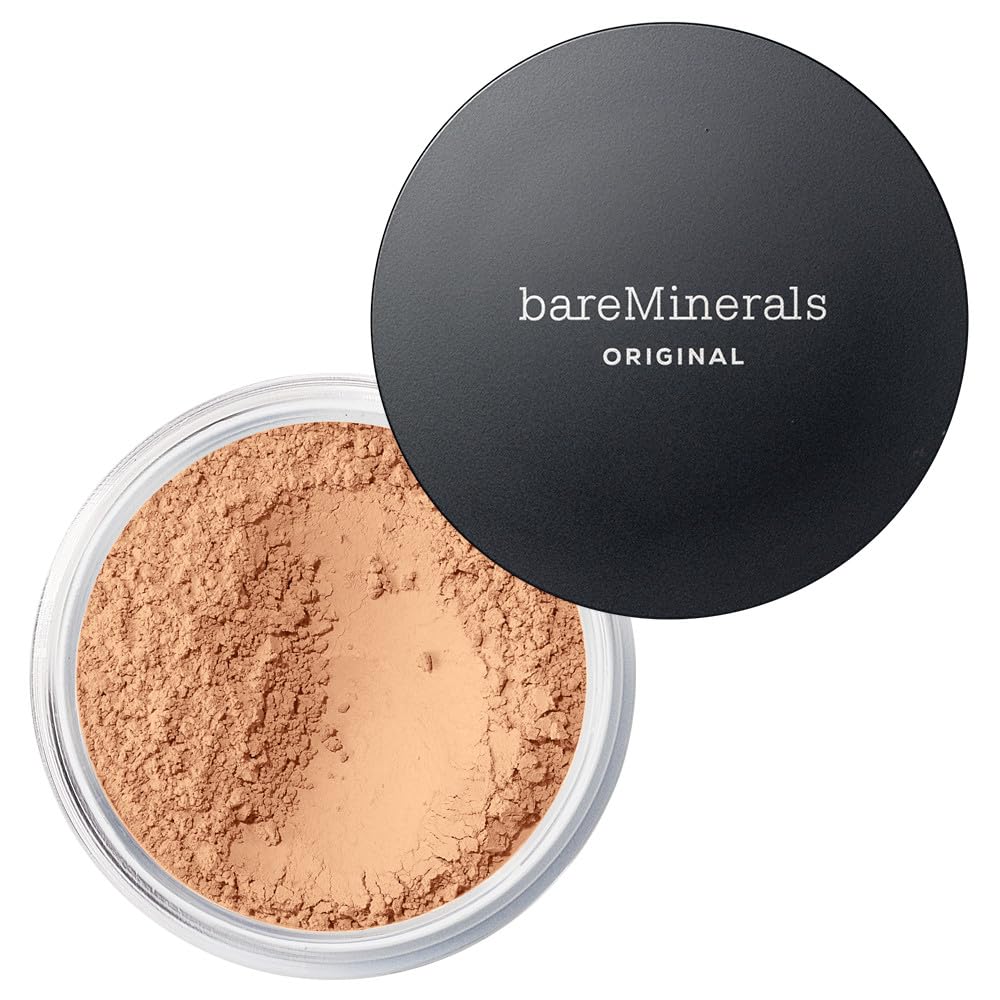 bareMinerals front packaging showing product and benefits