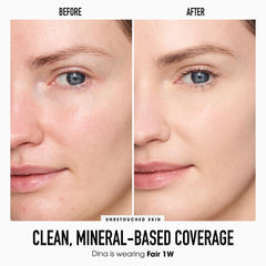 bareMinerals concealer applicator close-up demonstrating precise placement for targeted coverage