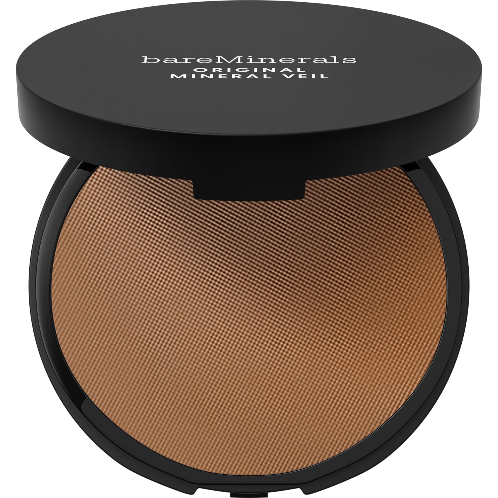 bareMinerals front packaging showing compact and shade name for easy selection
