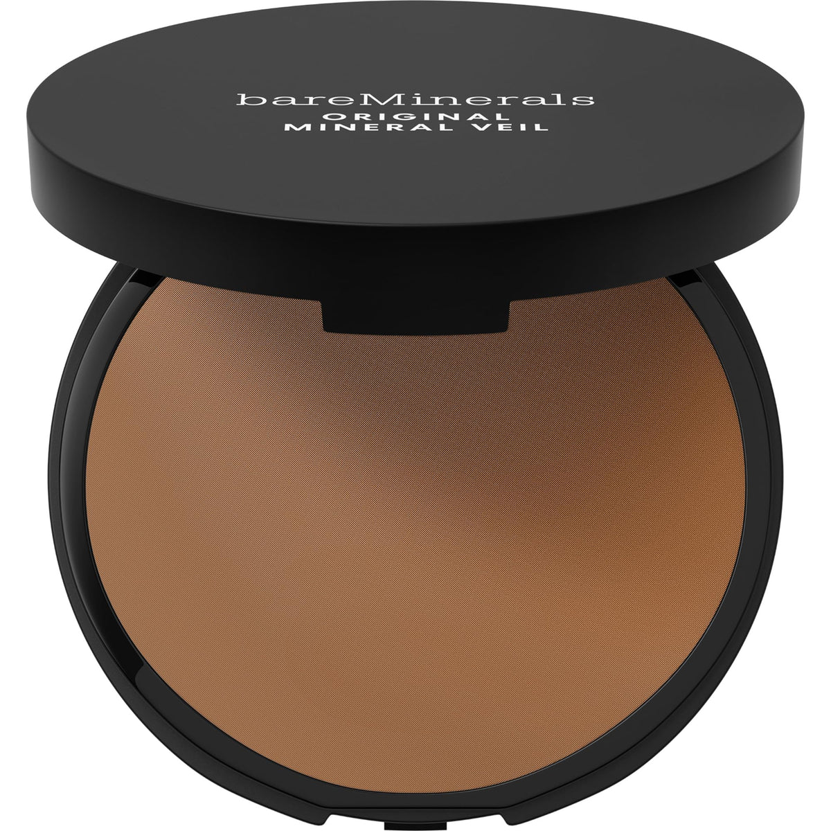 bareMinerals front packaging showing compact and shade name for easy selection