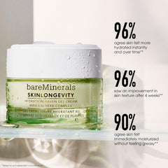 bareMinerals cream under foundation showing smooth layering benefit
