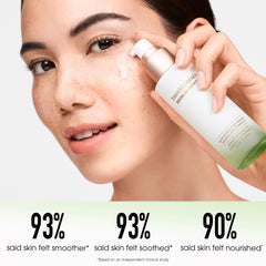 bareMinerals bottle label detail highlighting ingredients and clean formula