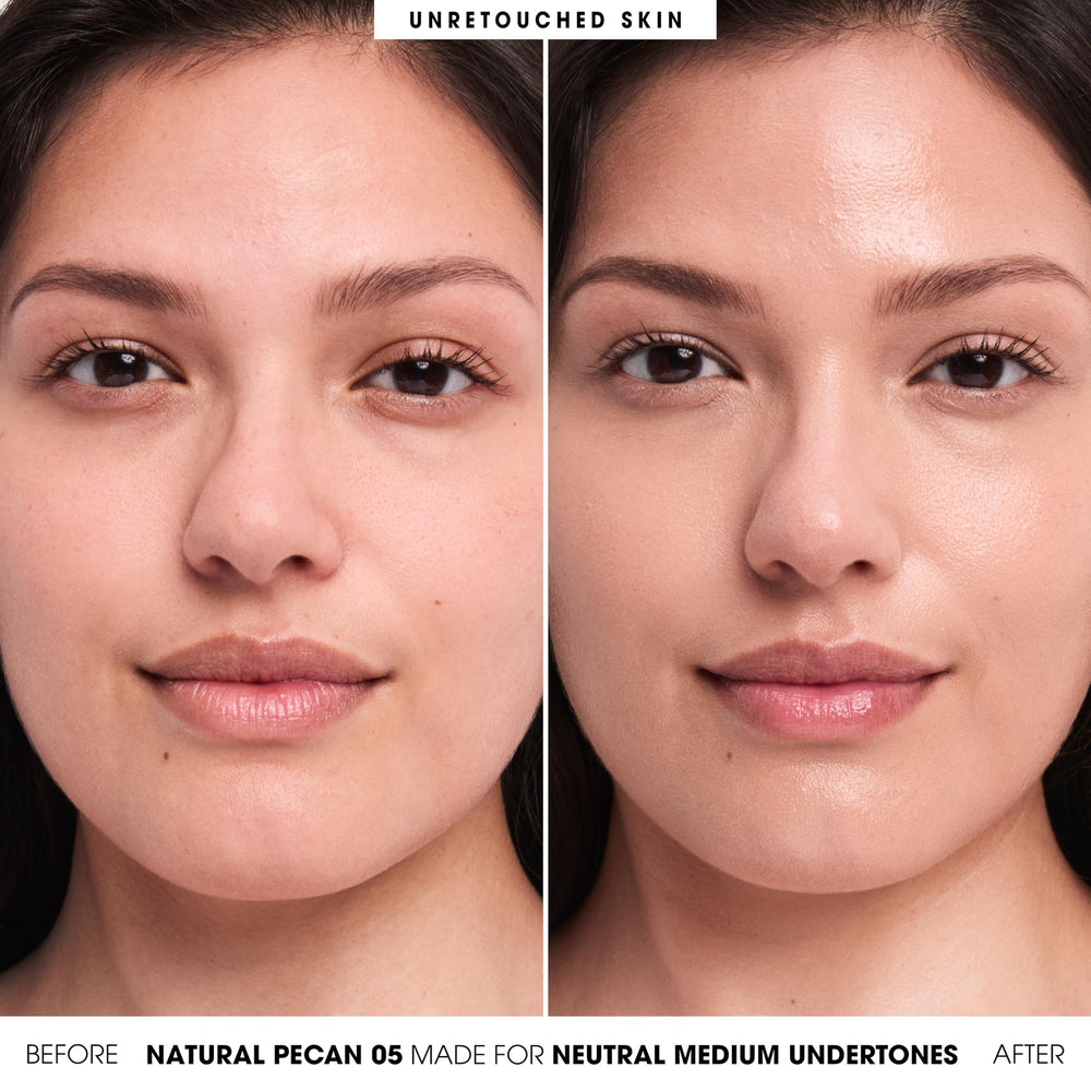 bareMinerals stick close-up texture highlighting smooth glide and luminous finish