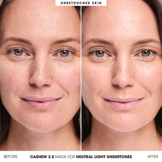 bareMinerals twist-up stump displaying solid product bullet for smear-free application