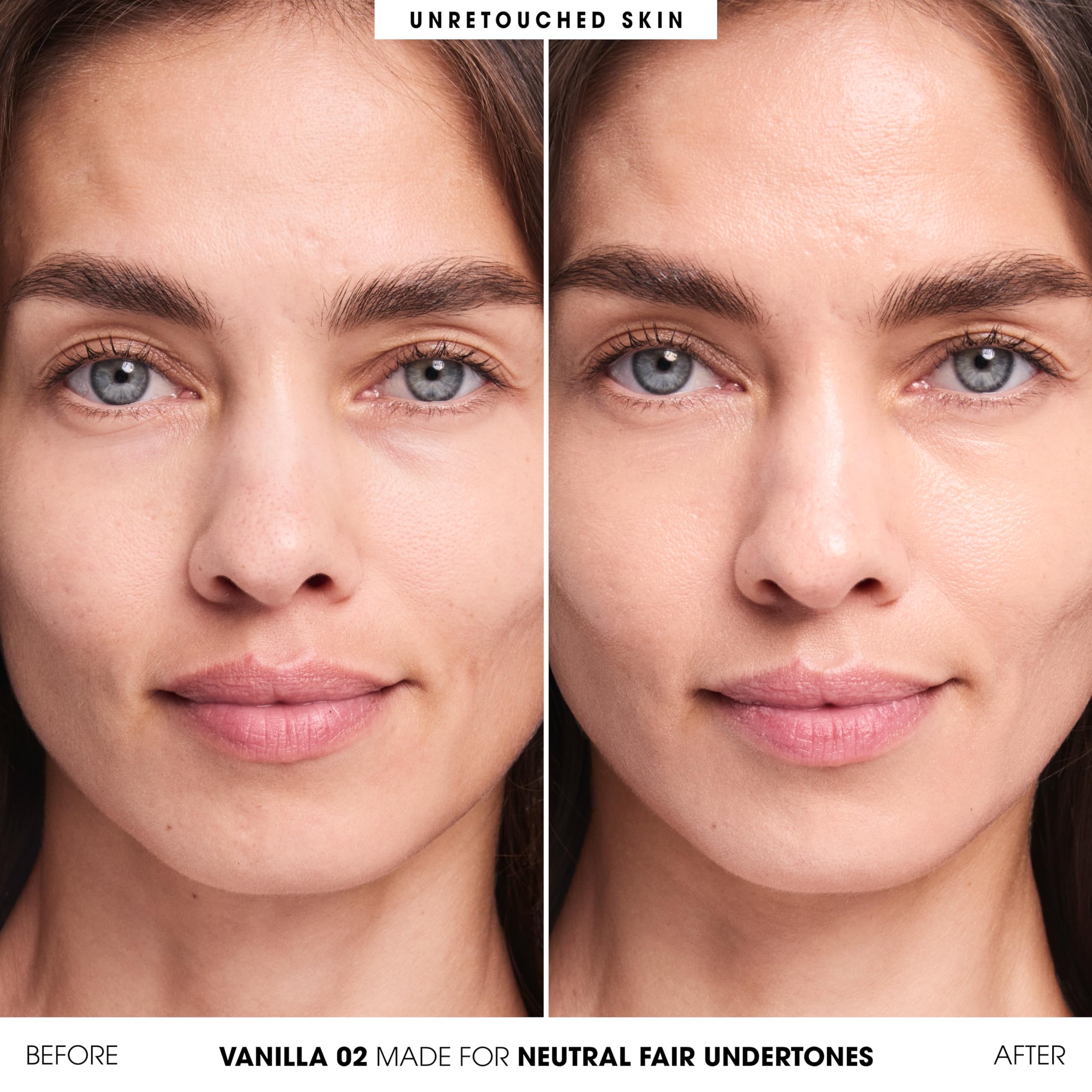 bareMinerals texture close-up swipe demonstrating creamy blendability benefit