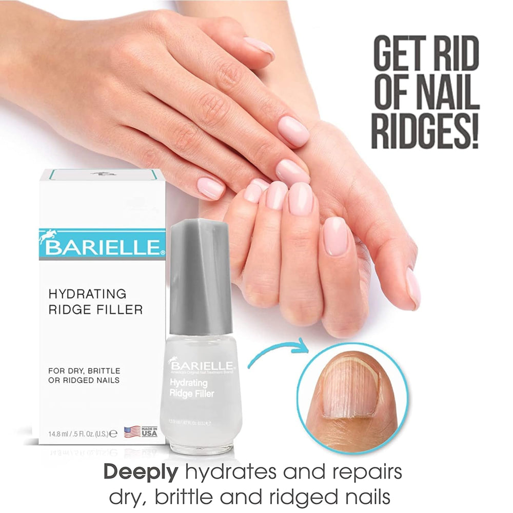 BARIELLE label and ingredients panel visible, indicates transparent formulation benefit