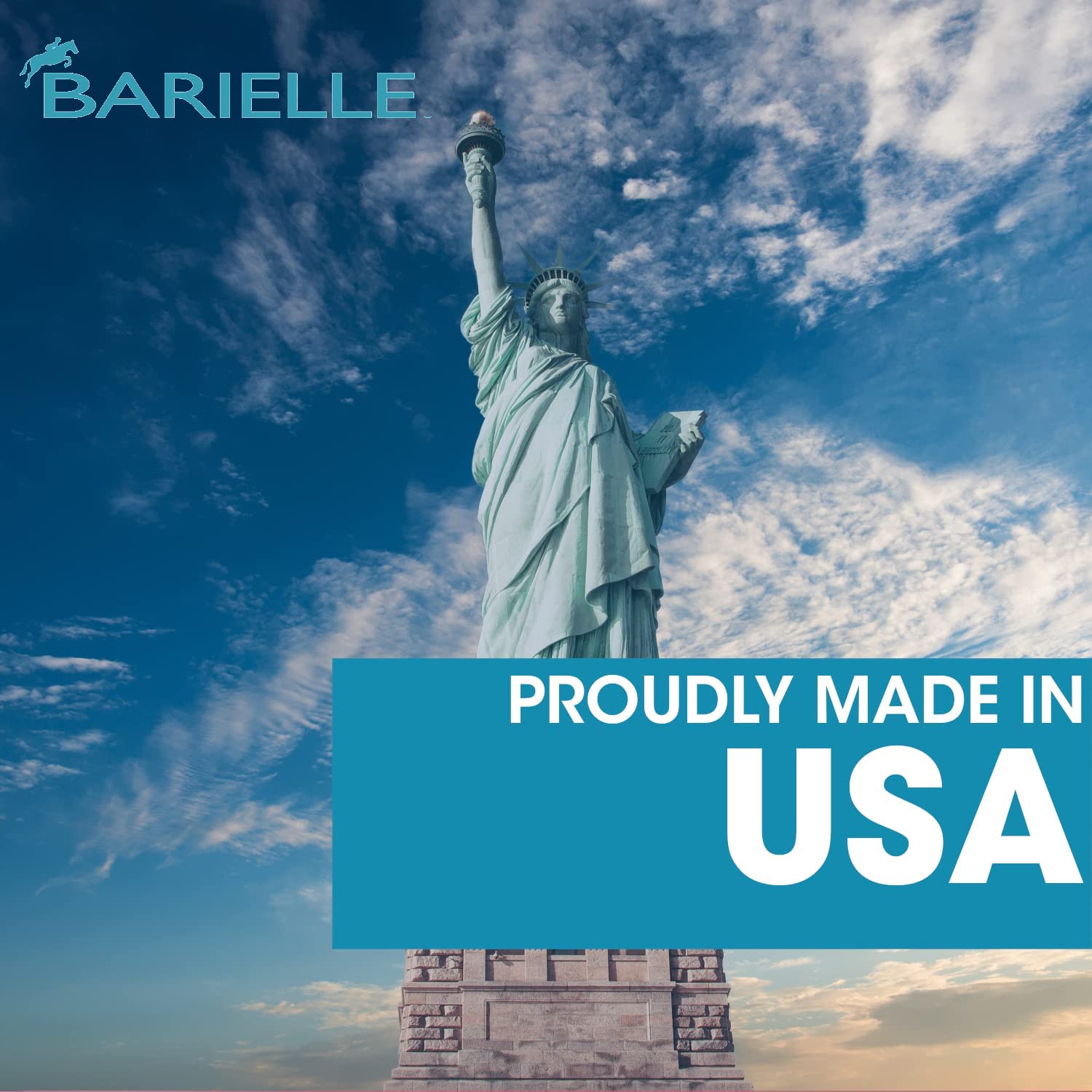 Barielle product label close-up showing brand and ingredient clarity benefit