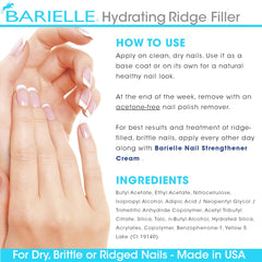BARIELLE size comparison next to a coin, clarifies 0.5 ounce travel-friendly benefit